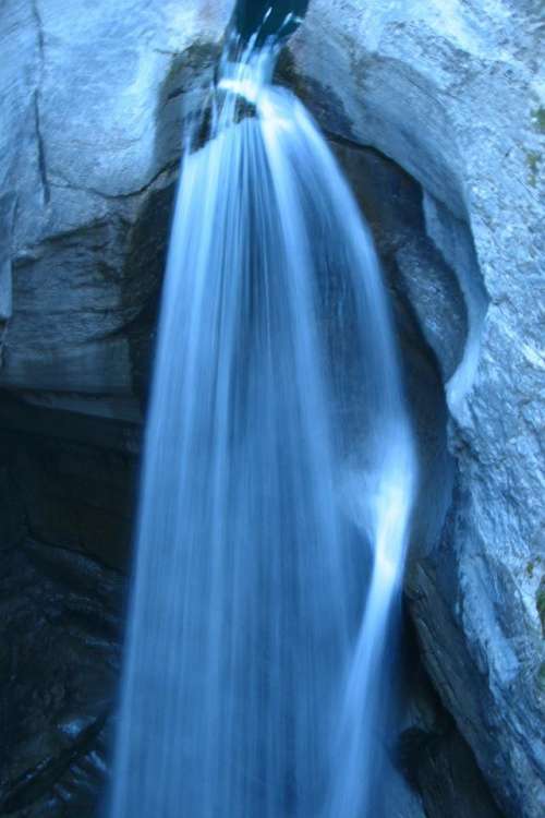 waterfall water blue