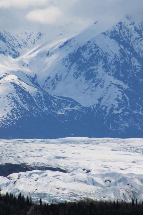 Glacier Ahead mountains scenery landscape