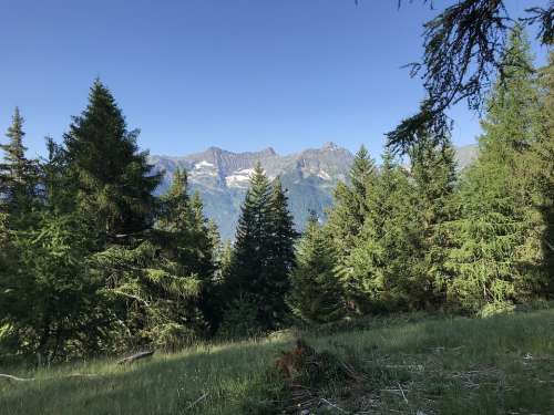 Alpine Route Alps Alpine Adventure Walk Sky Tops