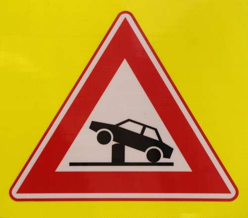 Attention Traffic Sign Road Sign Netherlands