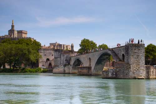 Avignon France Provence Architecture Building City