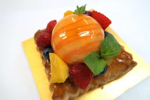 Birthstone Fruit Sweet Dessert Cake Pie Food