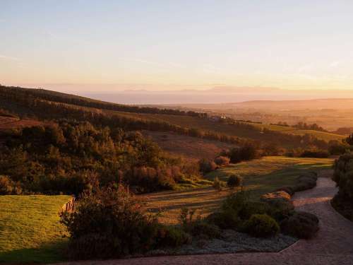 Cape Town Stellenbosch Wine Breathtaking Greenery