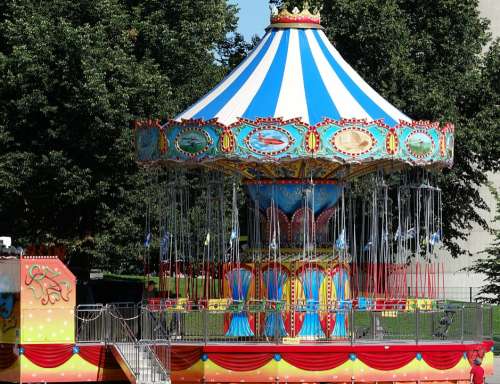 Carousel Chain Carousel Year Market Sommerfest