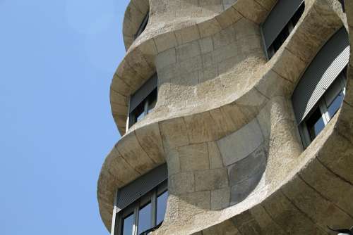 Casa Mila La Pedrera Gaudi Architecture Landmark