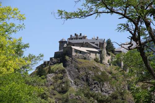 Castle Queyras Alps Fortifications Defence