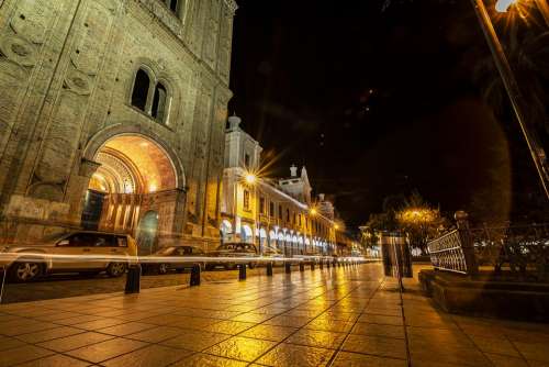 Cathedral Of Cuenca Architecture City America
