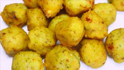 Chawal Balls Rice Balls Snacks Indian Veg Recipe