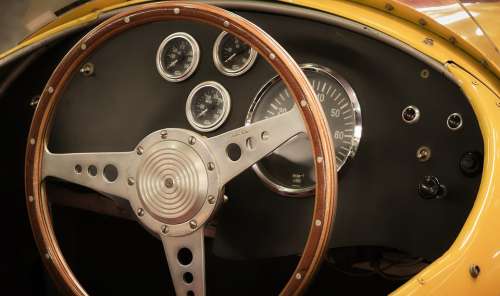 Cockpit Auto Steering Wheel Vehicle Dashboard