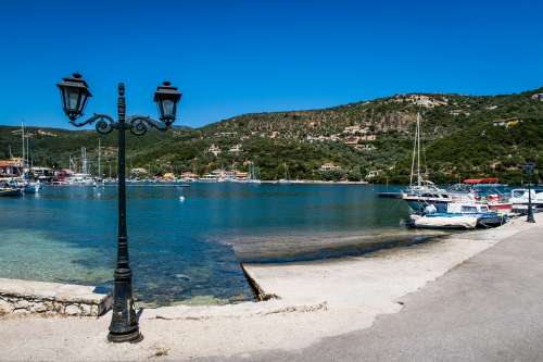 Greece Islands Sea Nature Syvota Lefkada Tourism