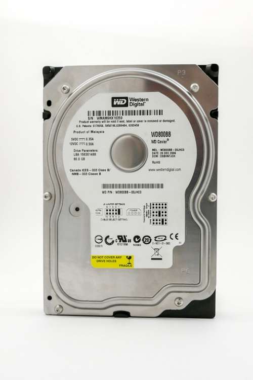 Hard Drive Electronics Hdd Pc Technology Media