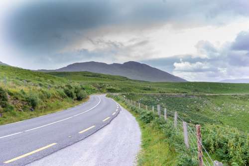Ireland The Ring Of Kerry Landscape Nature Travel