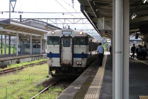 Landscape Station Travel Japan Train