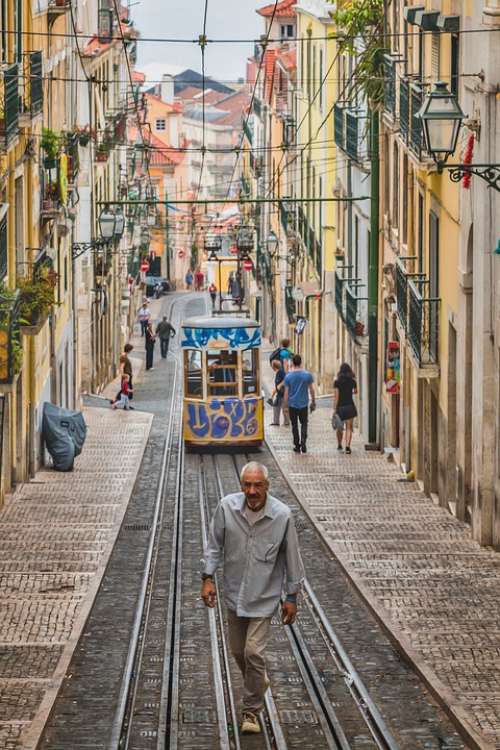 Lisbon Tram Streetcar The Lisbon Tram People