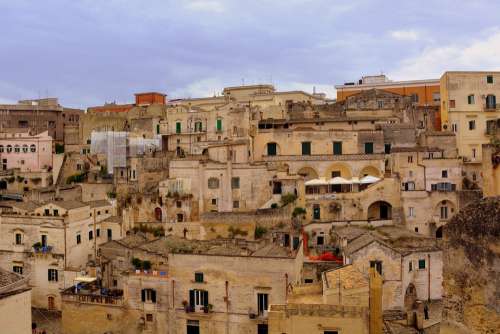 Matera Houses Old Italy Architecture Historian