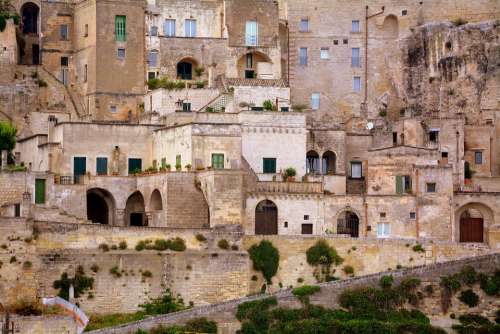 Matera Houses Old Italy Architecture Historian
