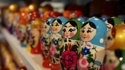 Matryoshka Russian Dolls Russia Russian Souvenir