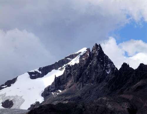 Mountain Peru Ausangate Landscape Tourism