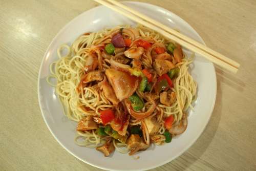 Noodles Mee Chinese Food Food Foods Cuisine