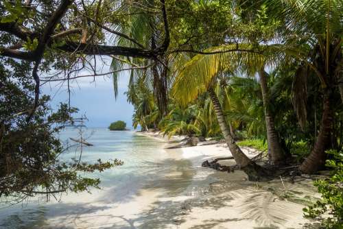 Panama Island Caribbean Beach Sea Paradise Water