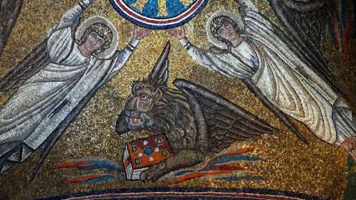 Ravenna Italy Mosaic Cappella Sant'Andrea Church