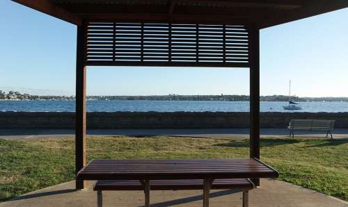 Relax Table Chair Relaxation Panic Ocean View