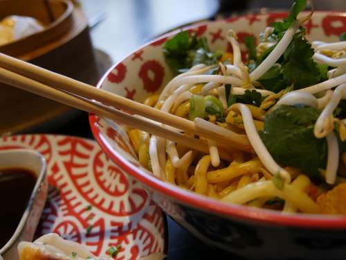 Restaurant Food Chinese Noodles Vegetarian Power