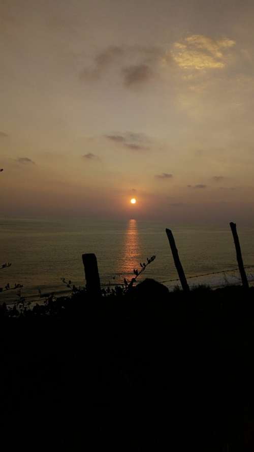 Sea Beach Sunset On The Beach Sunset On The Sea