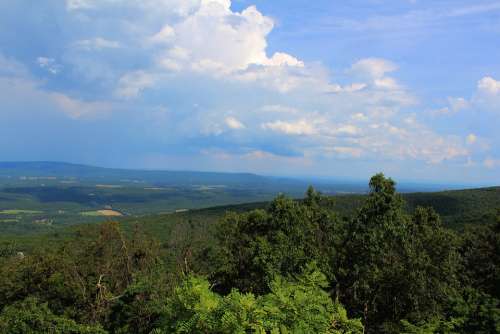 Shenandoah Valley Virginia Mountains Overlook