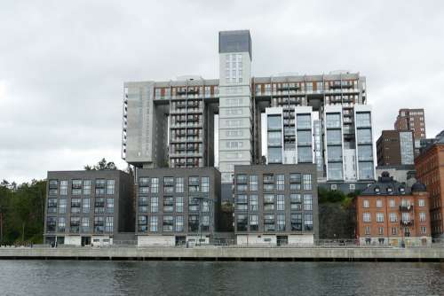 Stockholm Sweden Water Island Architecture
