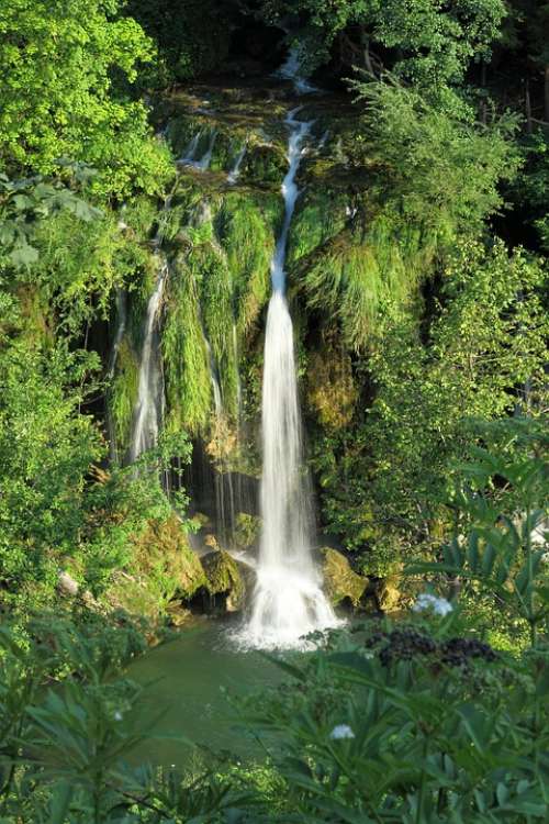 Waterfall Slunj Croatia