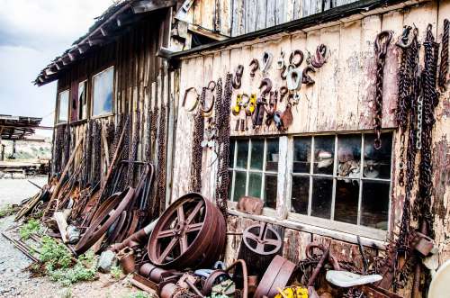 Rusty Tools And Machinery Photo
