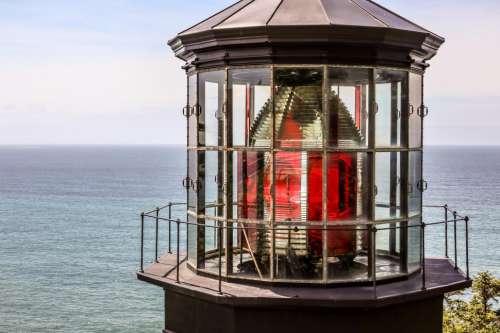 Cape Meares Lighthouse Lens, Oregon