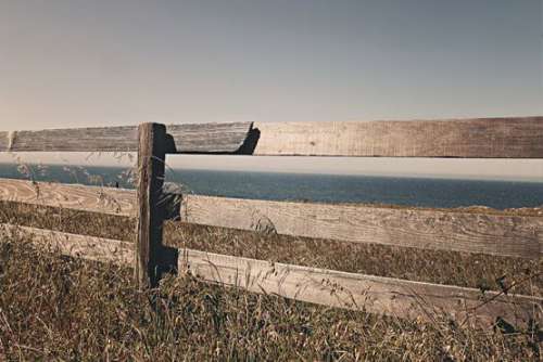 Brown Fence in California Free Photo 