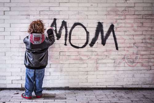 Mother Graffiti Free Photo 