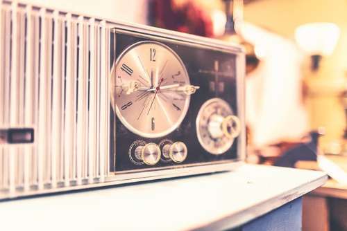 Vintage Radio Player Free Photo 