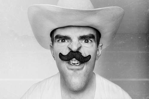 Cowboy & Moustache Free Photo 