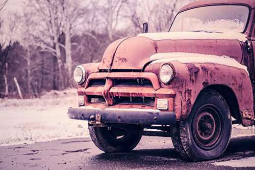 Rusty Classic Truck Free Photo 