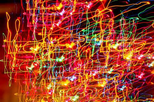 Abstract Bright Lights Free Photo 