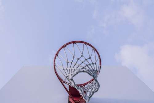 Minimal Basketball Hoop Free Photo 