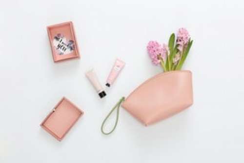 Set Of Women Accessories In Pink Colour