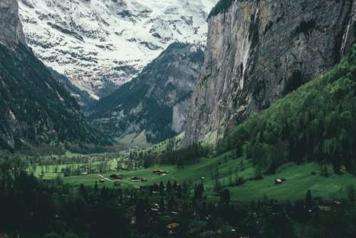 Swiss Mountain Valley