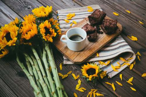 Flowers, Coffee & Cake