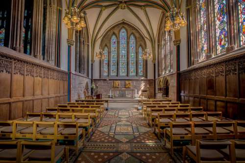 Interior Of Church