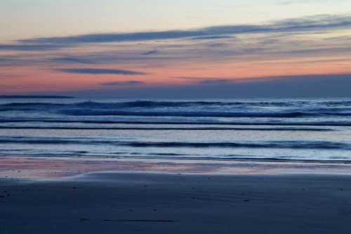 Pastel Ocean Sunset