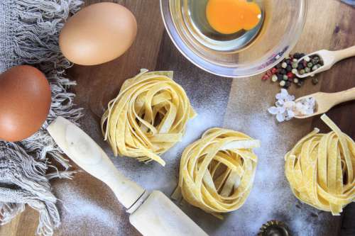 Pasta & Eggs