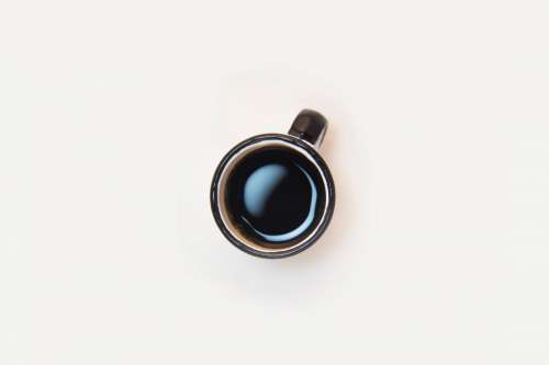 Minimalist Cup of Coffee