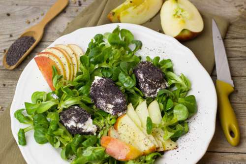 Salad in Kitchen