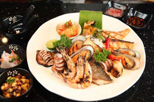 Grilled Seafood Dinner