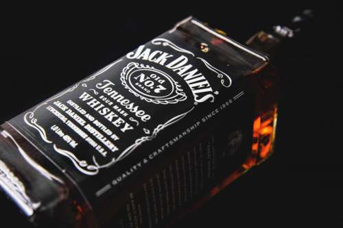 Jack Daniels Whiskey Bottle